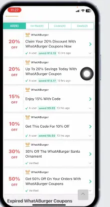 Whataburger Promo code