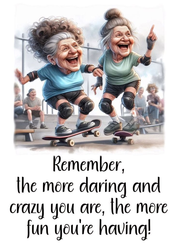 20 Funny Illustrations Shows That Do not Underestimate The Grandma Humor 9 image 371