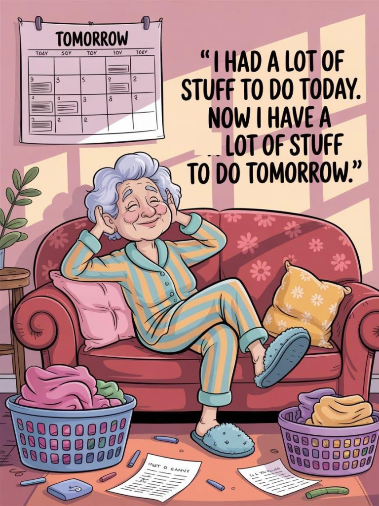 20 Funny Illustrations Shows That Do not Underestimate The Grandma Humor 14 image 376