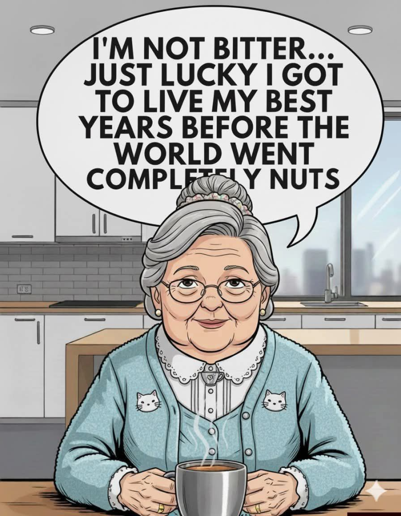 20 Funny Illustrations Shows That Do not Underestimate The Grandma Humor 16 image 378