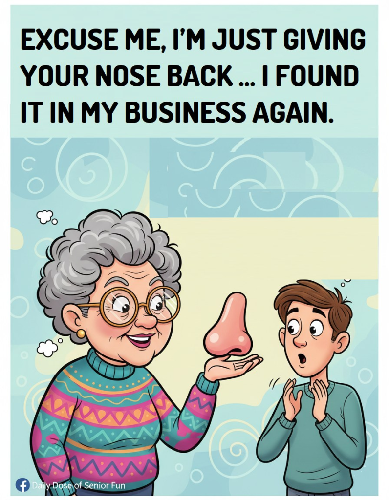 The Old Ladies Are Obsessed With These 20 Grandma Jokes 9 image 412
