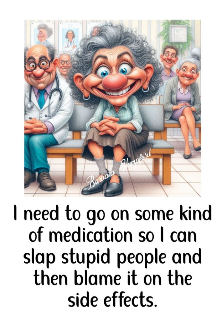 A Retired Lady Sharing Her Thoughts About Old Age in 20 Jokes 11 image 1197