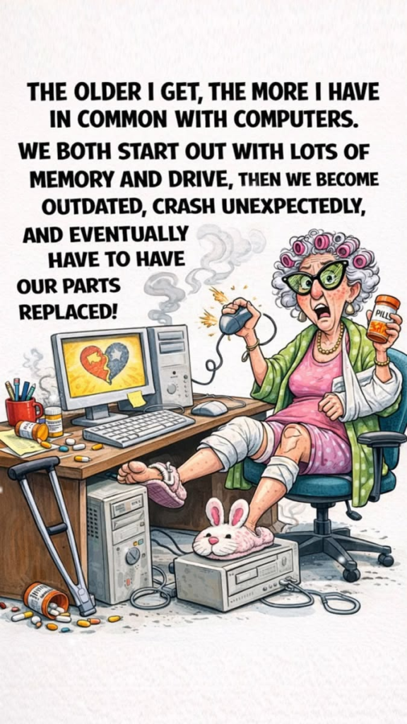 20 Comics About Senior Ladies Who Can Laugh at Almost Anything 12 image 404