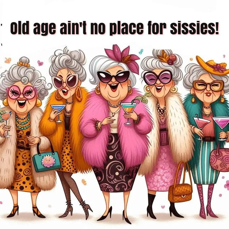 20 Comics About Senior Ladies Who Can Laugh at Almost Anything 18 image 410