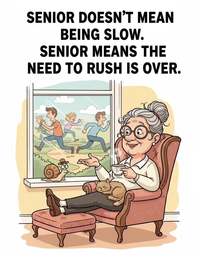 20 New Illustrations Based On Old Age Women and Their Funny Little Worries 7 image 131