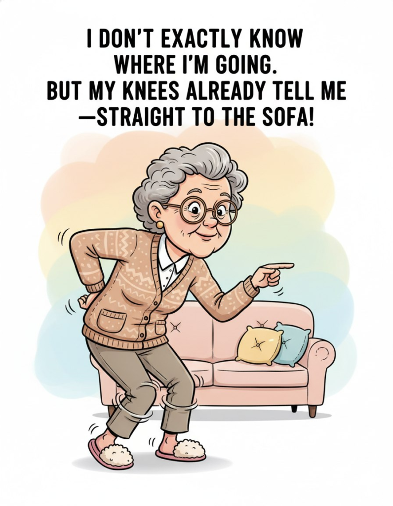 20 New Illustrations Based On Old Age Women and Their Funny Little Worries 11 image 135