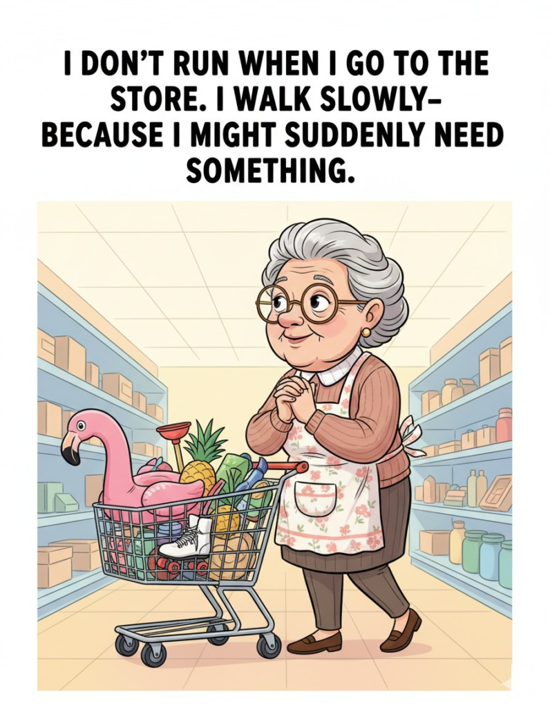 20 New Illustrations Based On Old Age Women and Their Funny Little Worries 15 image 139