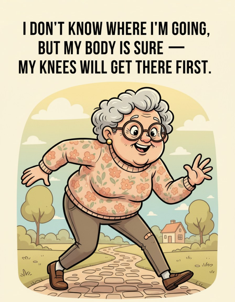 20 New Illustrations Based On Old Age Women and Their Funny Little Worries 18 image 142