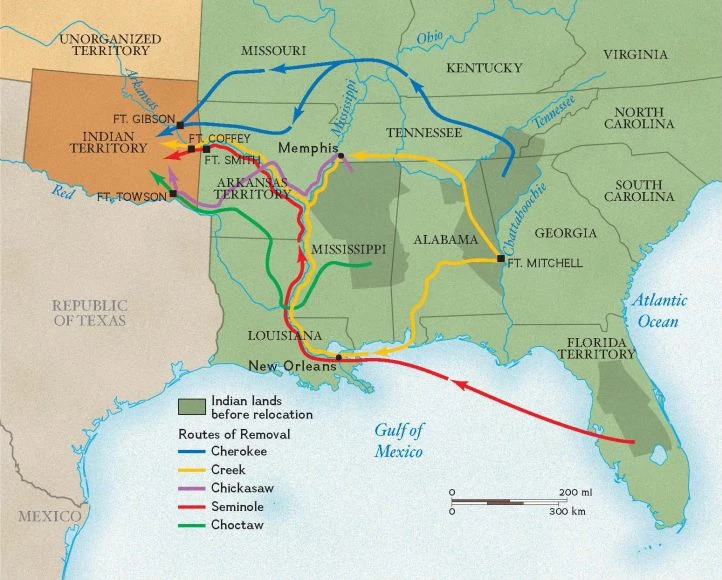 20 Images Shows The Trail of Tears and Its Painful Impact on the Cherokee People 7 image 275