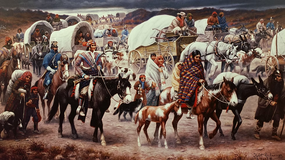 20 Images Based On The Sad Truth Behind the Cherokee Nation’s Displacement 2 image 682