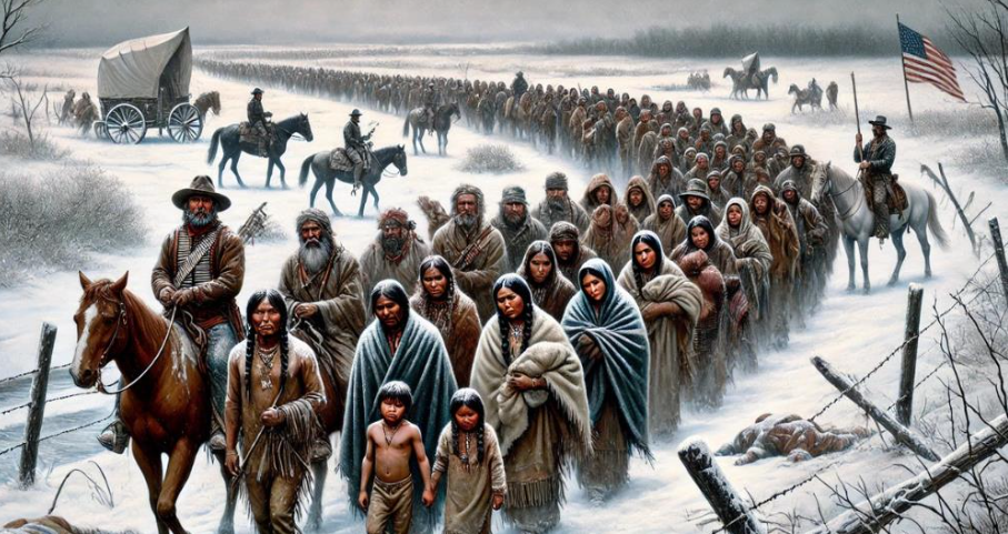 20 Images Based On The Sad Truth Behind the Cherokee Nation’s Displacement 3 image 683