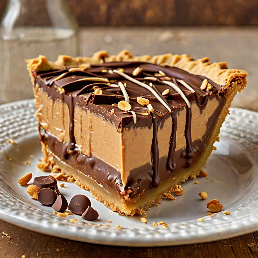 A Grandma Shared An Easy to made Chocolate Peanut Butter Pie Recipe 2 image 1